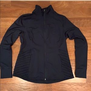 tangerine brand athletic zip up jacket